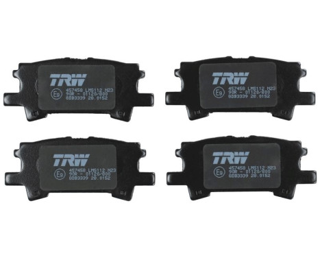 Bromsbeläggssats, skivbroms COTEC GDB3339 TRW, bild 4