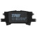 Bromsbeläggssats, skivbroms COTEC GDB3339 TRW, miniatyr 6