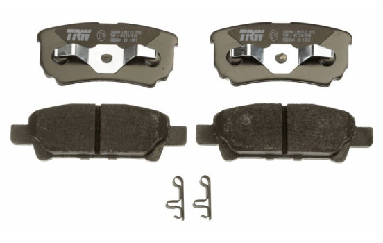 Bromsbeläggssats, skivbroms COTEC GDB3341 TRW, bild 3