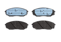Bromsbeläggssats, skivbroms COTEC GDB3343 TRW