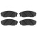 Bromsbeläggssats, skivbroms COTEC GDB3343 TRW, miniatyr 5