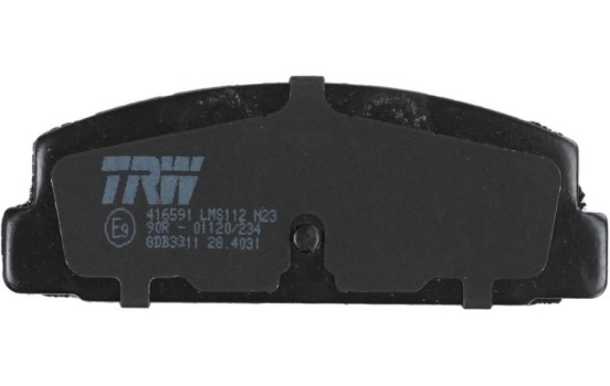 Bromsbeläggssats, skivbroms COTEC GDB3352 TRW, bild 7