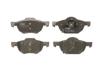 Bromsbeläggssats, skivbroms COTEC GDB3355 TRW