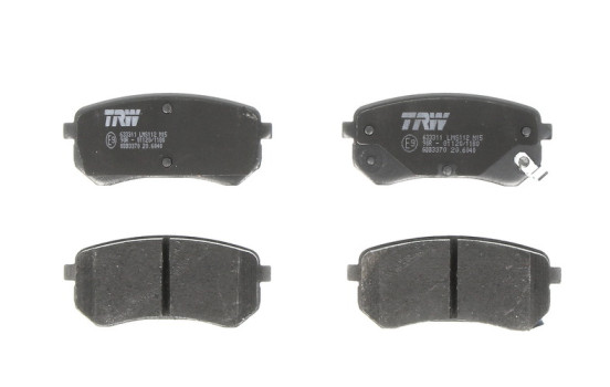 Bromsbeläggssats, skivbroms COTEC GDB3370 TRW