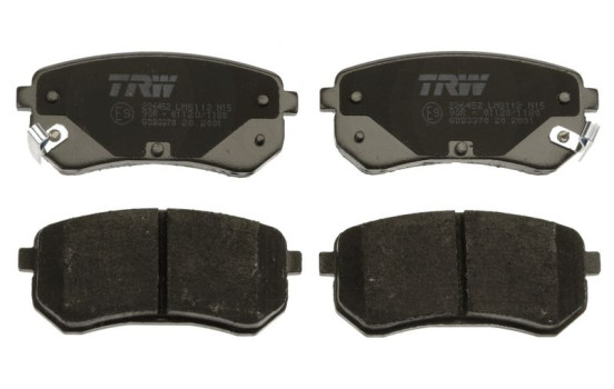 Bromsbeläggssats, skivbroms COTEC GDB3370 TRW, bild 3