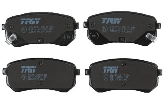 Bromsbeläggssats, skivbroms COTEC GDB3370 TRW, bild 4