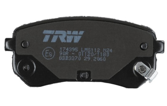 Bromsbeläggssats, skivbroms COTEC GDB3370 TRW, bild 6