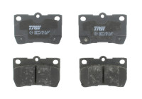 Bromsbeläggssats, skivbroms COTEC GDB3399 TRW