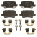 Bromsbeläggssats, skivbroms COTEC GDB3408 TRW, miniatyr 3