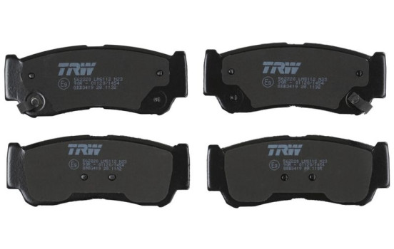 Bromsbeläggssats, skivbroms COTEC GDB3419 TRW, bild 6