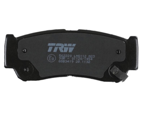 Bromsbeläggssats, skivbroms COTEC GDB3419 TRW, bild 7