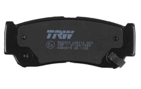 Bromsbeläggssats, skivbroms COTEC GDB3419 TRW, bild 7