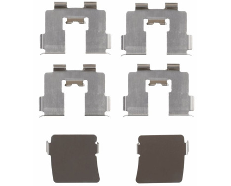 Bromsbeläggssats, skivbroms COTEC GDB3419 TRW, bild 8
