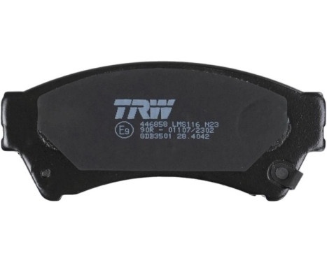 Bromsbeläggssats, skivbroms COTEC GDB3501 TRW, bild 7