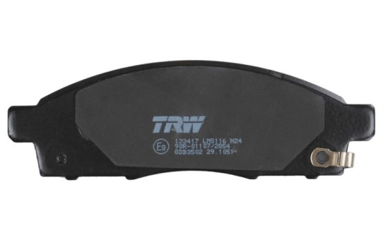 Bromsbeläggssats, skivbroms COTEC GDB3502 TRW, bild 6