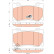 Bromsbeläggssats, skivbroms COTEC GDB3505 TRW, miniatyr 2