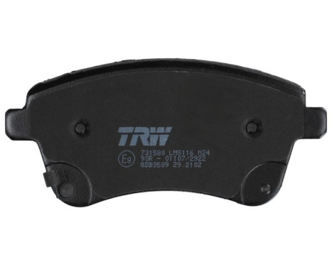 Bromsbeläggssats, skivbroms COTEC GDB3509 TRW, bild 6