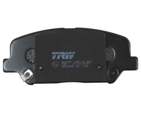 Bromsbeläggssats, skivbroms COTEC GDB3582 TRW, bild 6
