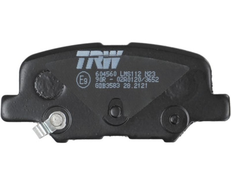 Bromsbeläggssats, skivbroms COTEC GDB3583 TRW, bild 6