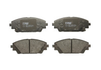 Bromsbeläggssats, skivbroms COTEC GDB3592 TRW
