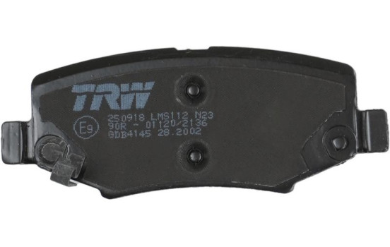 Bromsbeläggssats, skivbroms COTEC GDB4145 TRW, bild 6