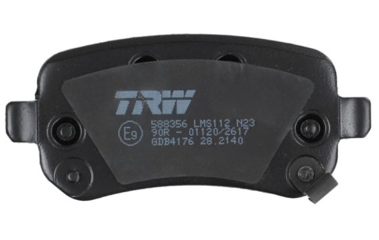 Bromsbeläggssats, skivbroms COTEC GDB4176 TRW, bild 6
