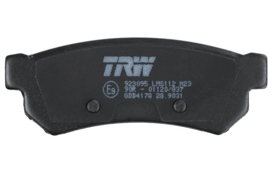 Bromsbeläggssats, skivbroms COTEC GDB4178 TRW, bild 6