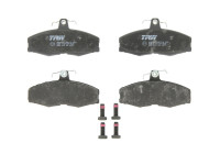 Bromsbeläggssats, skivbroms COTEC GDB473 TRW