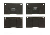 Bromsbeläggssats, skivbroms COTEC GDB585 TRW