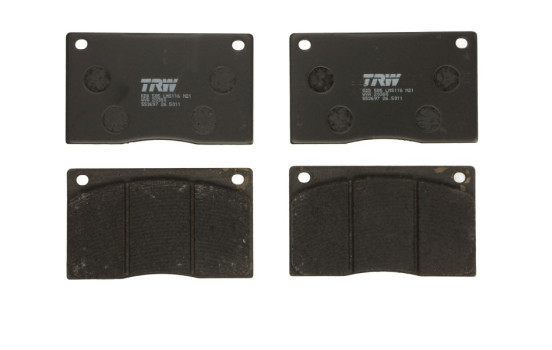 Bromsbeläggssats, skivbroms COTEC GDB585 TRW