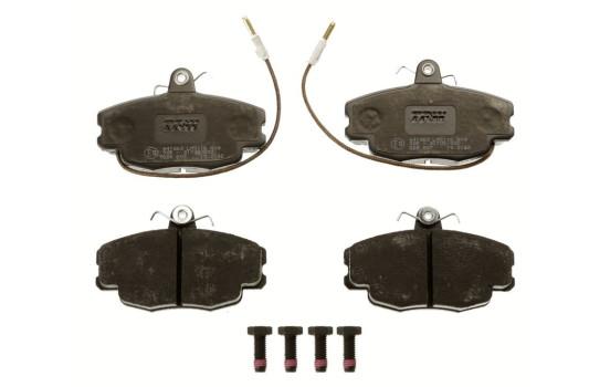 Bromsbeläggssats, skivbroms COTEC GDB807 TRW, bild 3