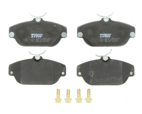 Bromsbeläggssats, skivbroms COTEC GDB837 TRW