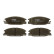 Bromsbeläggssats, skivbroms COTEC GDB870 TRW, miniatyr 3