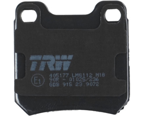 Bromsbeläggssats, skivbroms COTEC GDB915 TRW, bild 6