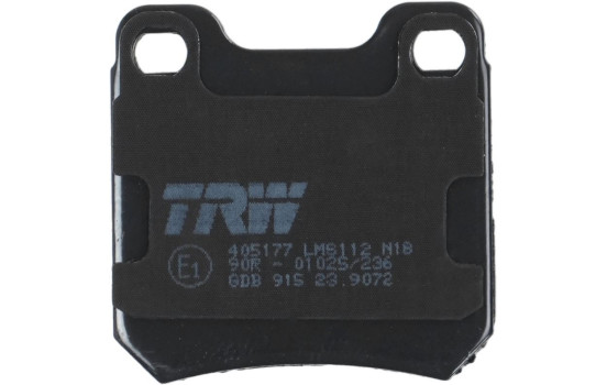 Bromsbeläggssats, skivbroms COTEC GDB915 TRW, bild 6