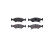 Bromsbeläggssats, skivbroms DIRECTIONAL BRAKE PADS P 30 062 Brembo, miniatyr 3