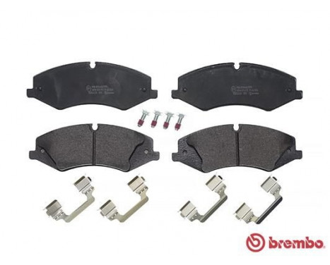 Bromsbeläggssats, skivbroms DIRECTIONAL BRAKE PADS P 44 024 Brembo, bild 2