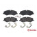 Bromsbeläggssats, skivbroms DIRECTIONAL BRAKE PADS P 44 024 Brembo, miniatyr 2