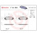 Bromsbeläggssats, skivbroms DIRECTIONAL BRAKE PADS P 44 024 Brembo, miniatyr 3