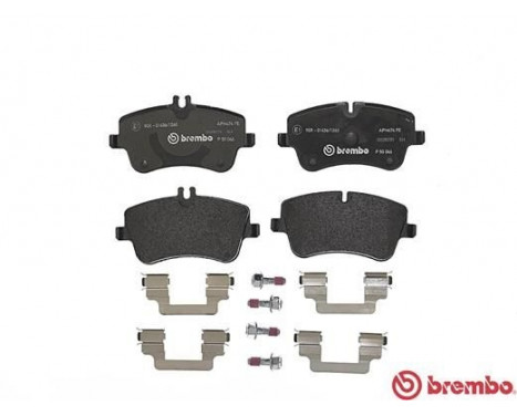 Bromsbeläggssats, skivbroms DIRECTIONAL BRAKE PADS P 50 046 Brembo, bild 2