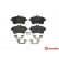 Bromsbeläggssats, skivbroms DIRECTIONAL BRAKE PADS P 50 057 Brembo, miniatyr 2