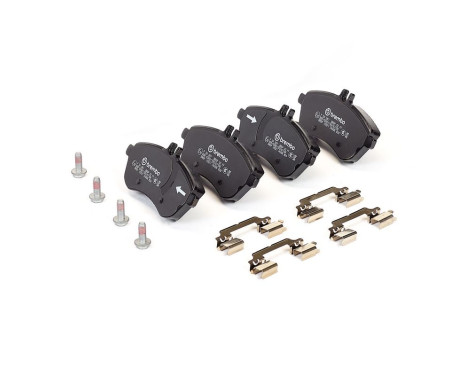 Bromsbeläggssats, skivbroms DIRECTIONAL BRAKE PADS P 50 067 Brembo, bild 3