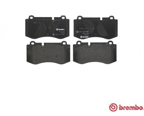 Bromsbeläggssats, skivbroms DIRECTIONAL BRAKE PADS P 50 074 Brembo, bild 3