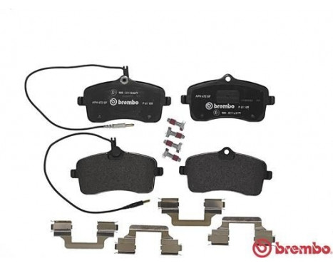 Bromsbeläggssats, skivbroms DIRECTIONAL BRAKE PADS P 61 109 Brembo, bild 3