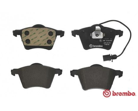 Bromsbeläggssats, skivbroms DIRECTIONAL BRAKE PADS P 85 062 Brembo, bild 2