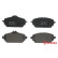 Bromsbeläggssats, skivbroms DIRECTIONAL BRAKE PADS P50119 Brembo, miniatyr 2