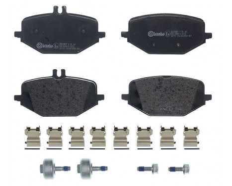 Bromsbeläggssats, skivbroms DIRECTIONAL BRAKE PADS P50161 Brembo, bild 2