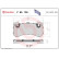 Bromsbeläggssats, skivbroms DIRECTIONAL BRAKE PADS P85136 Brembo, miniatyr 3