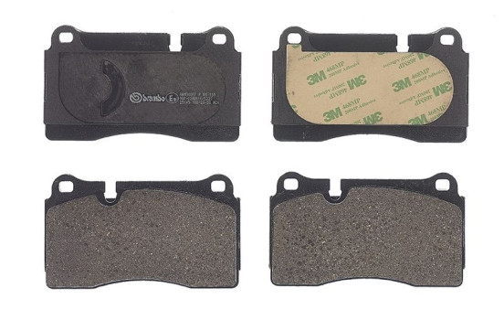 Bromsbeläggssats, skivbroms DIRECTIONAL BRAKE PADS P85159 Brembo, bild 2