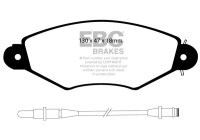 Bromsbeläggssats, skivbroms DP1406 EBC